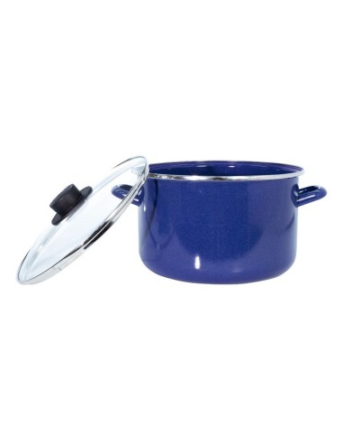 Olla 6.9L EKCO azul Peltre pdh-EK02