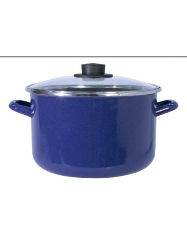 Olla 6.9L EKCO azul Peltre Modelo EK02