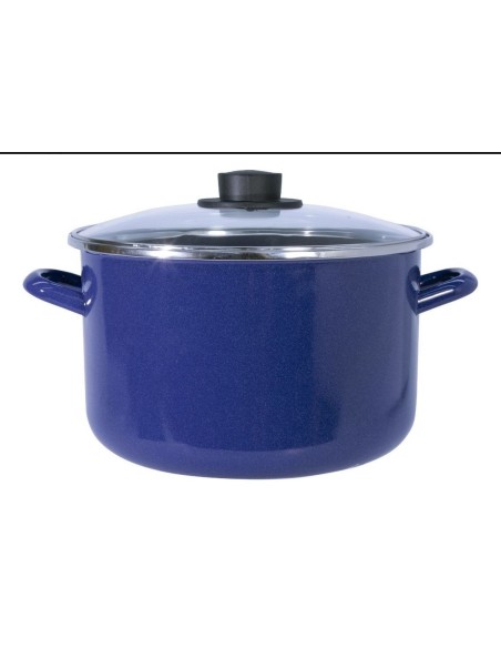 Olla 6.9L EKCO azul Peltre Modelo EK02