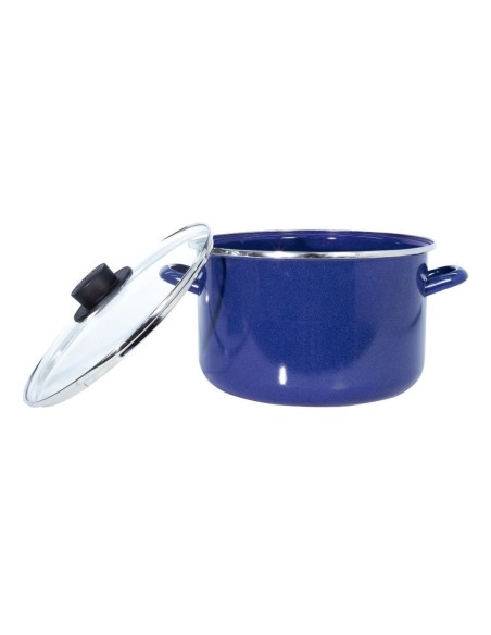 Olla 6.9L EKCO azul Peltre Modelo EK02