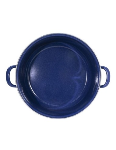 Olla 6.9L EKCO azul Peltre Modelo EK02