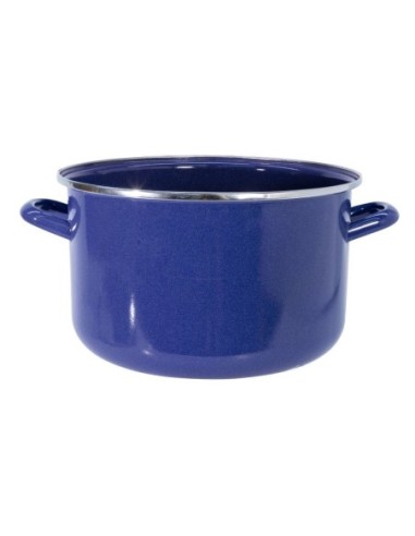 Olla 6.9L EKCO azul Peltre Modelo EK02