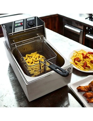 Freidora Industrial 5.5 Litros Modelo PD116