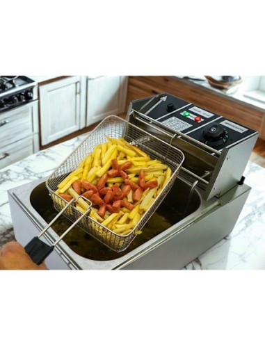 Freidora Industrial 5.5 Litros Modelo PD116