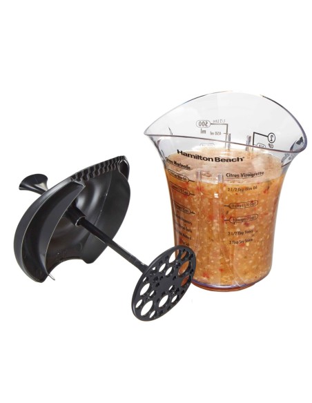 Exprimidor de Cítricos eléctrico con mezclador de aderezos para ensaladas Modelo HB07