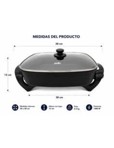 Sartén Eléctrico Jumbo PDH Modelo PD518 2