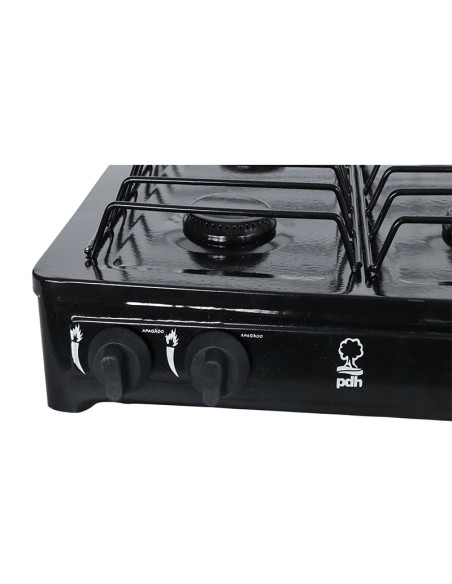 Parrilla de Gas PDH 4 Quemadores Modelo PD73