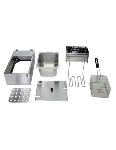 Freidora Industrial 5.5 Litros PD116