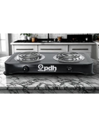 Parrilla eléctrica de 2 quemadores Modelo pd31