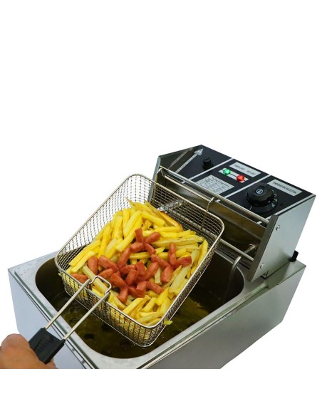 Freidora Industrial 5.5 Litros PD116