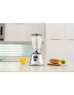 Licuadora Clásica Oster Perilla 3 Vel Plata OS12PLA 2