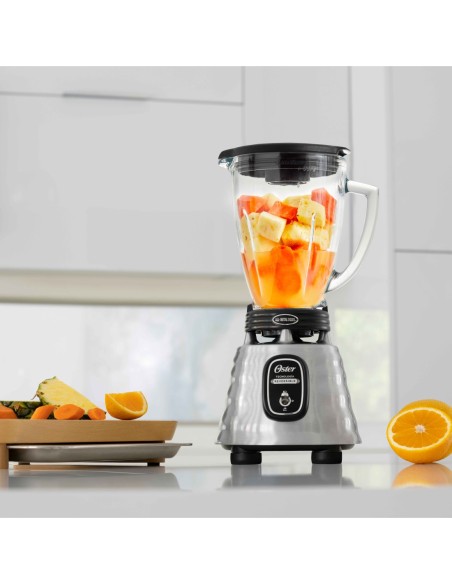 Licuadora Clásica Oster Toggle Reversible Plata OS04