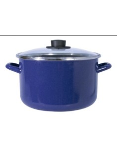 Olla 6.9L EKCO azul Peltre Modelo EK02