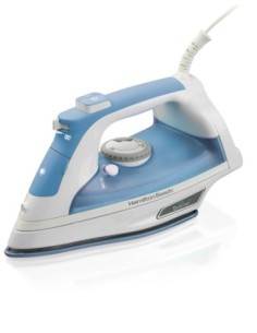 Plancha con suela antiadherente Durathon color azul cielo...