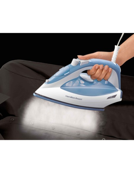Plancha con suela antiadherente Durathon color azul cielo Modelo HB22